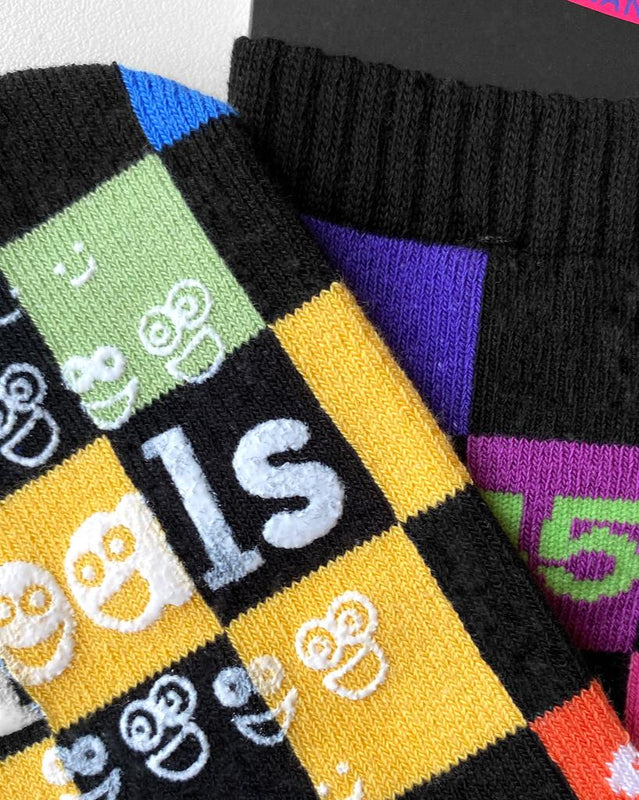 PLANNER & SPONTANEOUS Unisex Toddler & Kids Socks (Choose Size) - Novelty Socks And Slippers