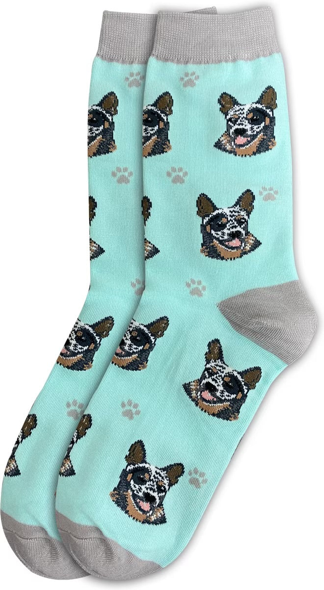 AUSTRALIAN CATTLE Dog Adult Unisex Socks By E&S Pets Choose Style