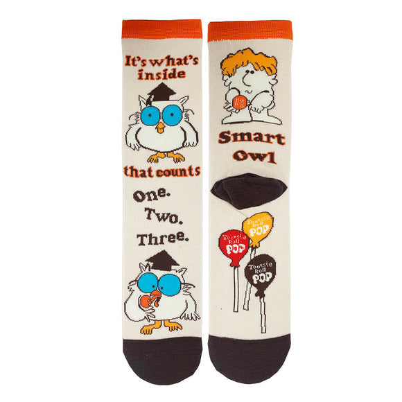 TOOTSIE ROLL POP Men’s Socks ‘IT’S WHAT’S INSIDE THAT COUNTS’ Oooh Yeah Brand