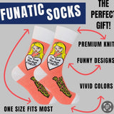 FUNATIC BRAND Unisex I’M NOT ALWAYS A BITCH, JUST KIDDING, GO FUCK YOURSELF Socks - Novelty Socks And Slippers