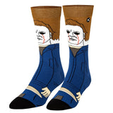 HALLOWEEN II MEN’S MICHAEL MYERS 360 SOCKS ODD SOX BRAND