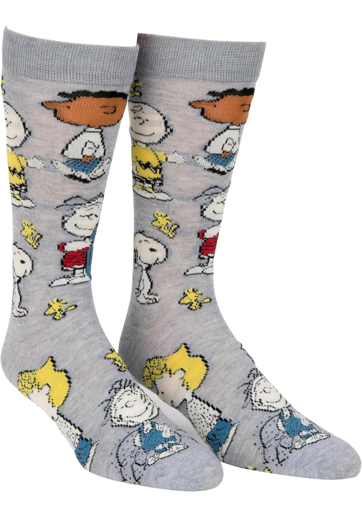 PEANUTS GANG MEN’S SOCKS CHARLIE BROWN, FRANKLIN, LUCY, SALLY, LINUS, PIG-PEN - Novelty Socks And Slippers