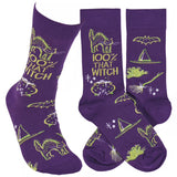 100% THAT WITCH Unisex Halloween Socks Primitives By Kathy - Novelty Socks And Slippers