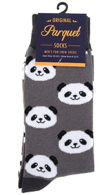 Parquet Brand Men’s PANDA BEARS Socks - Novelty Socks And Slippers