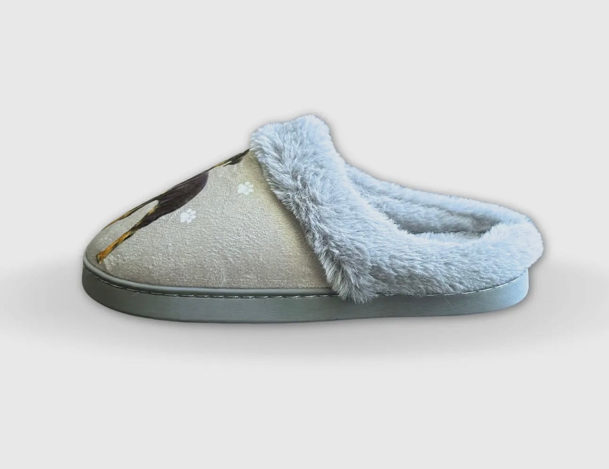 SNUGGS Memory Foam ROTTWEILER Dog Non Slip Slippers By E&S Pets (Choose Size) - Novelty Socks And Slippers