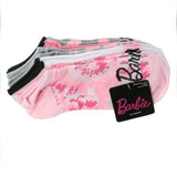 BARBIE Doll Ladies 5 Pair Of No Show Socks ’We Rise By Lifting Others’ - Novelty Socks And Slippers