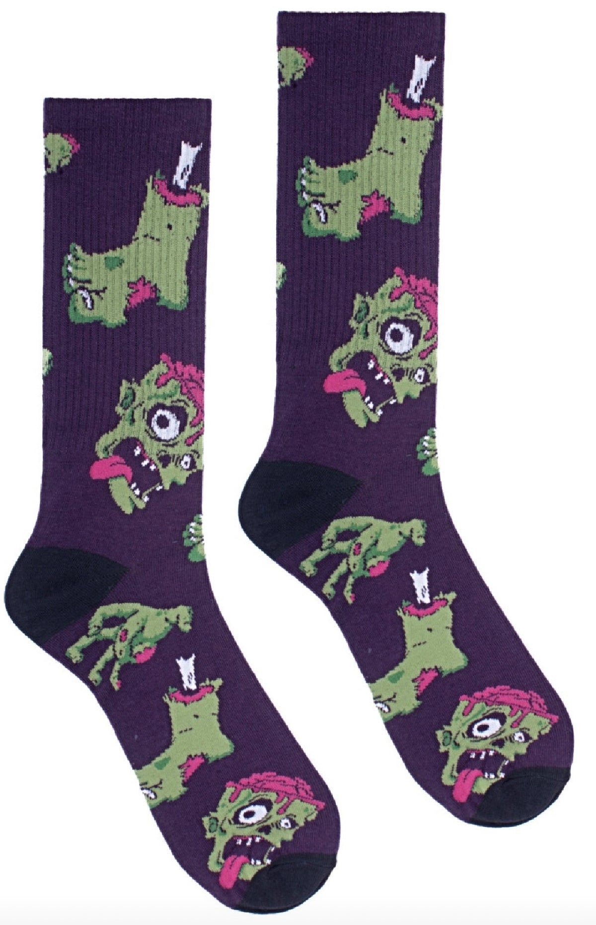 Halloween Men's Crew Socks Parquet Brand (CHOOSE FROM 15+ STYLES)