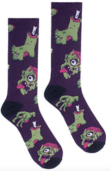 Halloween Men's Crew Socks Parquet Brand (CHOOSE FROM 15+ STYLES)