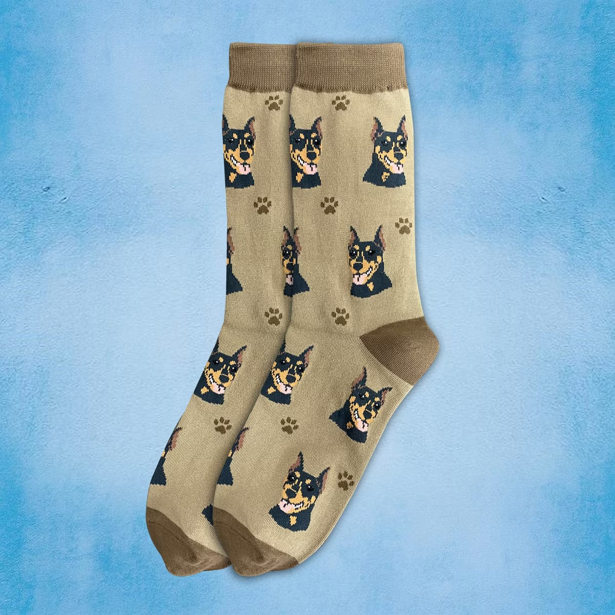 DOBERMAN Dog Adult Unisex Socks By E&S Pets Choose Style