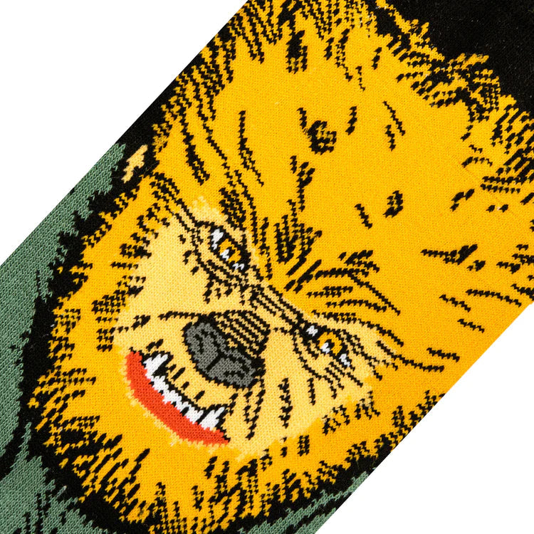 THE WOLF MAN MEN’S 360 UNIVERSAL MONSTERS HALLOWEEN SOCKS ODD SOX BRAND