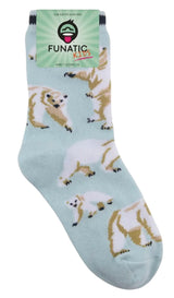 FUNATIC Brand Unisex Kids POLAR BEAR Socks Polar Bears All Over Kids Age 7-10 - Novelty Socks And Slippers
