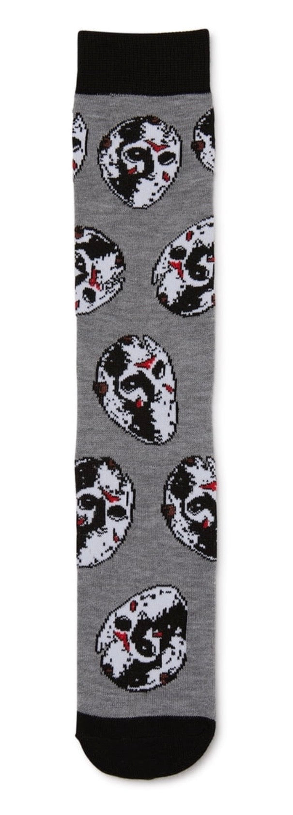HORROR ICONS MEN’S 6 PAIR OF HALLOWEEN SOCKS GIFT SET FREDDY & JASON BIOWORLD BRAND