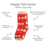 WELSH CORGI Dog Adult Unisex Socks By E&S Pets Choose Style