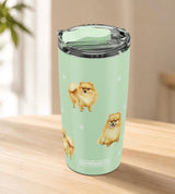 Dog & Cat Stainless Steel Ultimate 20 Oz. Hot & Cold Travel Mug Tumbler By E&S Pets (Choose From 40+ BREEDS)