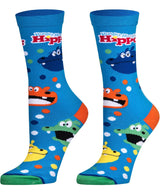 HASBRO HUNGRY HUNGRY HIPPOS Board Game Unisex Socks COOL SOCKS Brand - Novelty Socks And Slippers