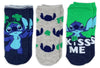 DISNEY LILO & STITCH Ladies 3 Pair of ST. PATRICKS DAY No Show Socks ‘KISS ME’ - Novelty Socks And Slippers