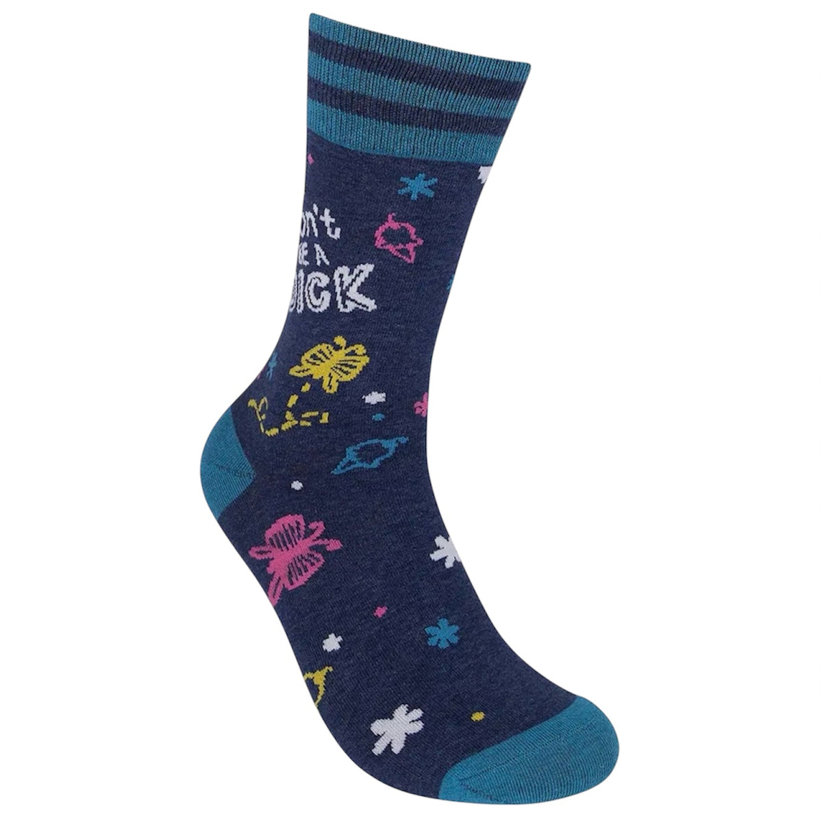 DON’T BE A DICK Adult Unisex Socks FUNATIC Brand - Novelty Socks And Slippers