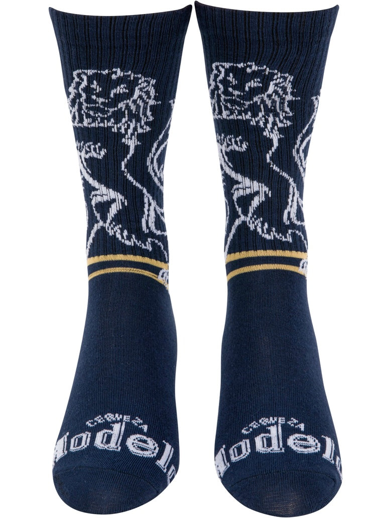 MODELO BEER Men’s 2 Pair Of Socks ESPIRITU LUCHADOR - Novelty Socks And Slippers