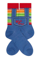 CHUCKY The Movie Men’s 2 Pair Of Socks ‘IT’S TIME TO PLAY’