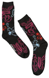 AAAHHH Real Monsters Men’s ICKIS & OBLINA Socks NICKELODEON - Novelty Socks And Slippers