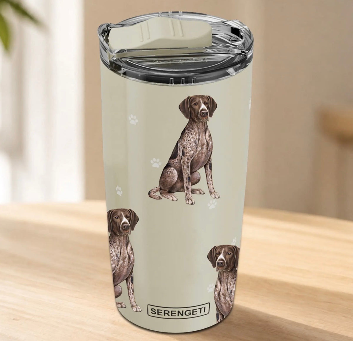 Dog & Cat Stainless Steel Ultimate 20 Oz. Hot & Cold Travel Mug Tumbler By E&S Pets (Choose From 40+ BREEDS)
