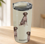 Dog & Cat Stainless Steel Ultimate 20 Oz. Hot & Cold Travel Mug Tumbler By E&S Pets (Choose From 40+ BREEDS)