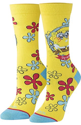 COOL SOCKS BRAND Ladies SPONGEBOB SQUAREPANTS Socks 'BABY BOB' - Novelty Socks for Less