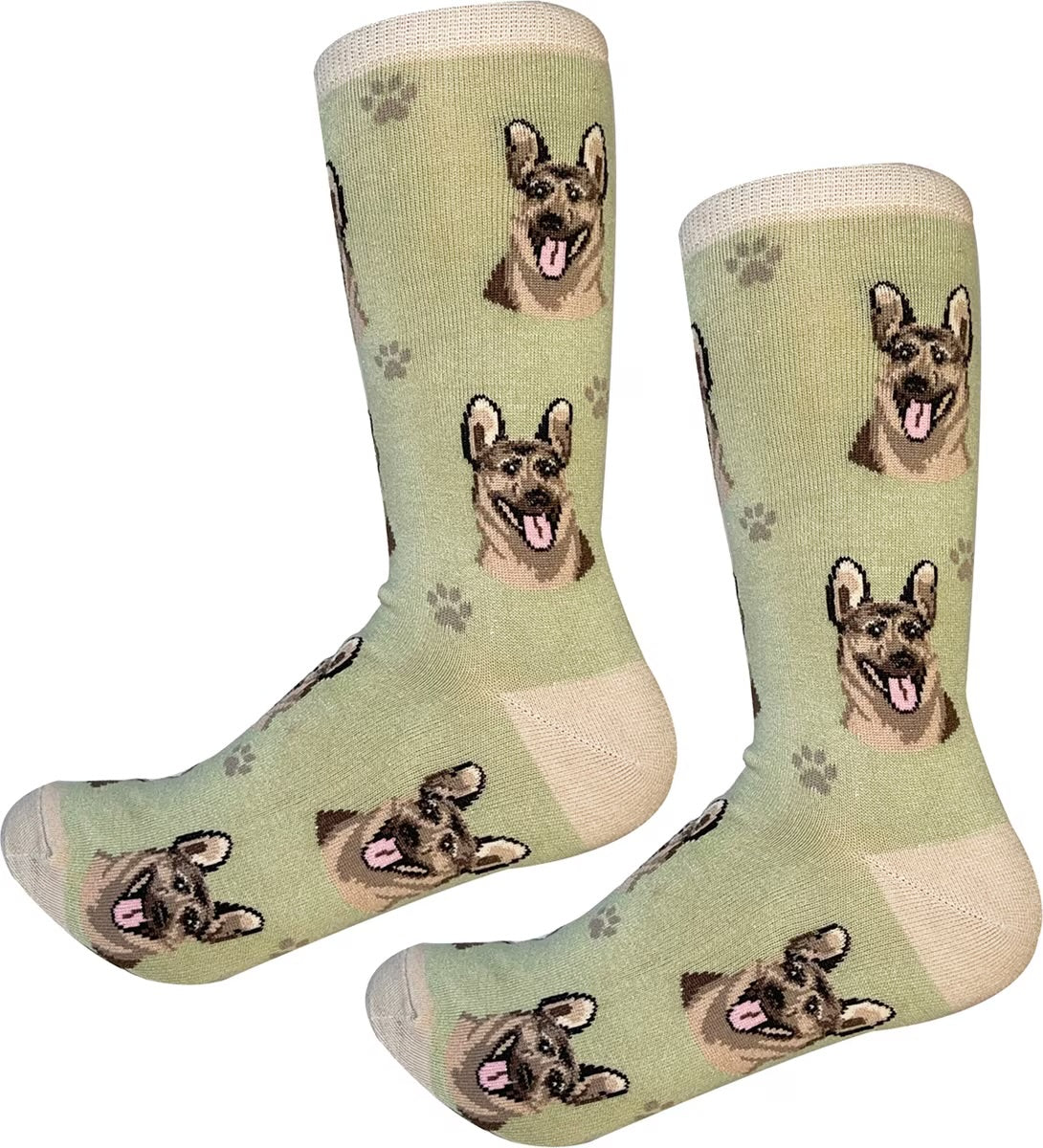 GERMAN SHEPHERD Dog Adult Unisex Socks By E&S Pets Choose Style
