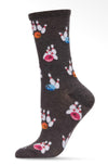 BOWLING Ladies Socks MeMoi Brand BOWLING BALLS & PINS