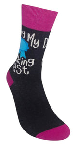 FUNATIC Brand Unisex DOING MY FUCKING BEST Socks - Novelty Socks And Slippers
