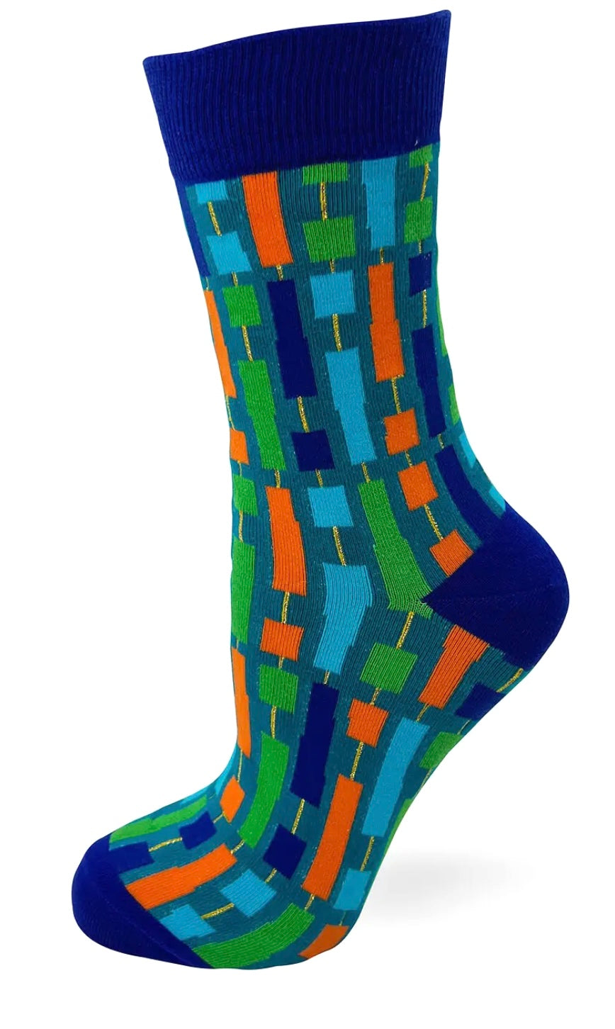 FABDAZ BRAND LADIES ‘IT’S CALLED KARMA IT’S PRONOUNCED HA HA FUCK YOU’ SOCKS - Novelty Socks And Slippers