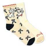 DISNEY THE ARISTOCATS Ladies 2 Pair Of MARIE THE CAT Socks