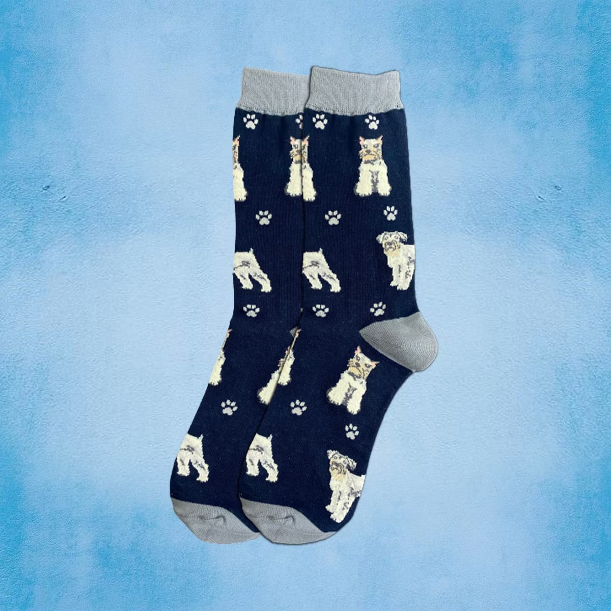 SCHNAUZER Dog Adult Unisex Socks By E&S Pets Choose Style