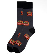 CASINO JACKPOT GAMBLING SLOT MACHINE Men’s Socks Parquet Brand (CHOOSE COLOR)