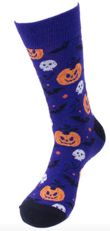Halloween Men's Crew Socks Parquet Brand (CHOOSE FROM 15+ STYLES)
