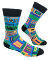 DAD KNOWS A LOT, GRANDPA KNOWS EVERYTHING Men’s Socks Fabdaz Brand