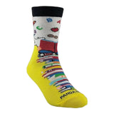 POWER OF BOOKS Unisex Kids Socks Age 5-7 SOCK PANDA Brand - Novelty Socks And Slippers
