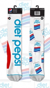 DIET PEPSI SODA Men’s Split Socks ODD SOX Brand - Novelty Socks And Slippers