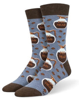 POT HEAD Men’s COFFEE Socks Socksmith Brand Coffee Pots All Over