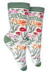 GROOVY THINGS CO Brand Ladies MY INNER CHILD IS A MEAN LITTLE FUCKER Socks - Novelty Socks And Slippers