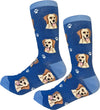 YELLOW LABRADOR Dog Adult Unisex Socks By E&S Pets Choose Style