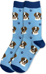 SAINT BERNARD Dog Adult Unisex Socks By E&S Pets Choose Style