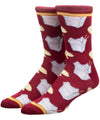 BIOWORLD BRAND Men’s CHINESE FOOD TAKEOUT & FORTUNE COOKIES Socks - Novelty Socks And Slippers