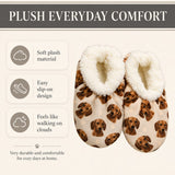 RED DACHSHUND Dog Ladies Non-Slip Slippers COMFIES BRAND By E&S Pets