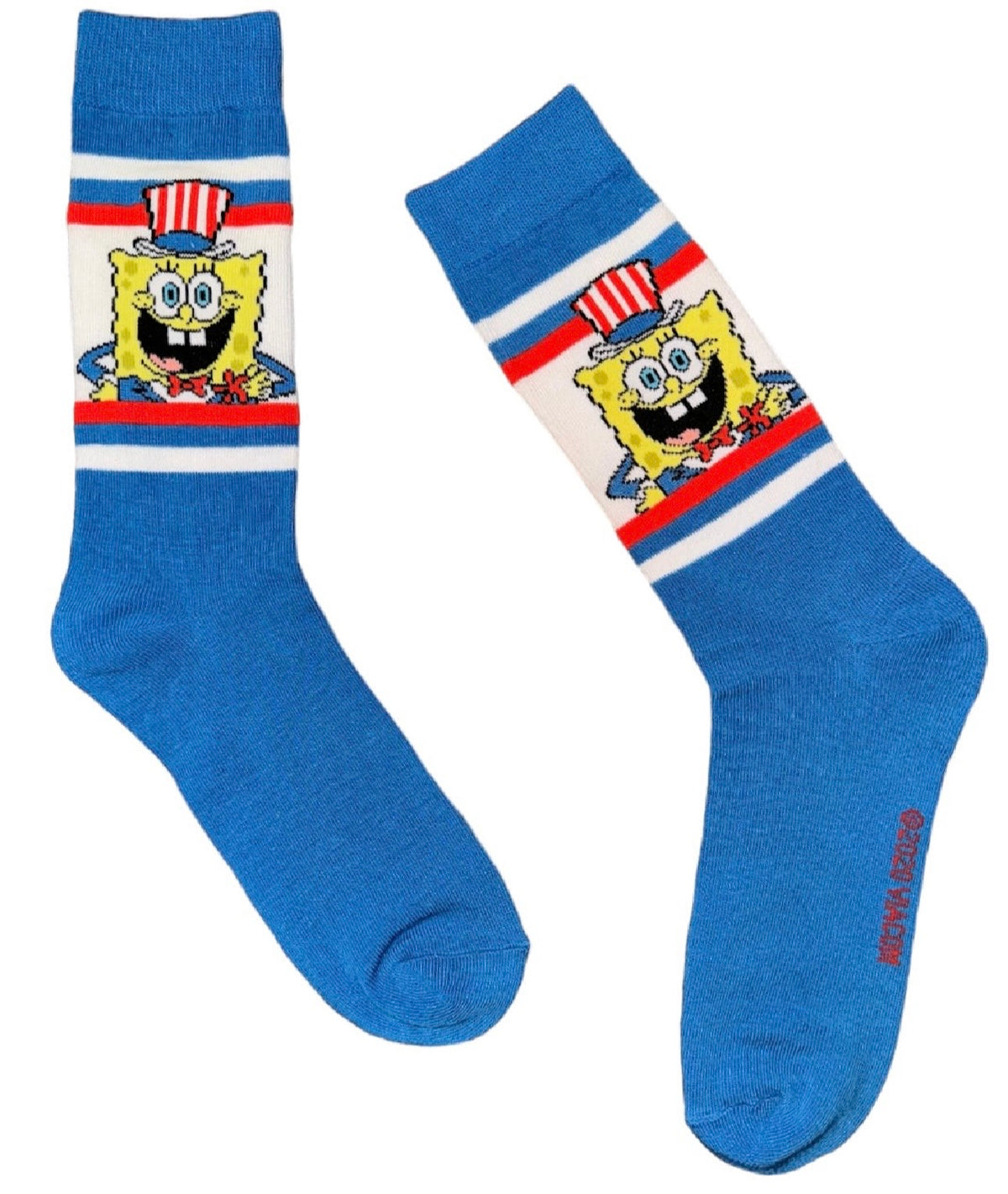 SPONGEBOB SQUAREPANTS Men's Socks Nickelodeon Choose From 40+ Styles