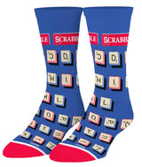 SCRABBLE Board Game Unisex Socks COOL SOCKS Brand Size Large - Novelty Socks And Slippers
