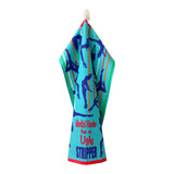 WORKIN’ HARDER THAN AN UGLY STRIPPER Kitchen Tea Towel FABDAZ Brand