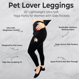 BULLDOG Ladies High Rise Leggings With Pockets URBAN ATHLETICS Brand By E&S Pets