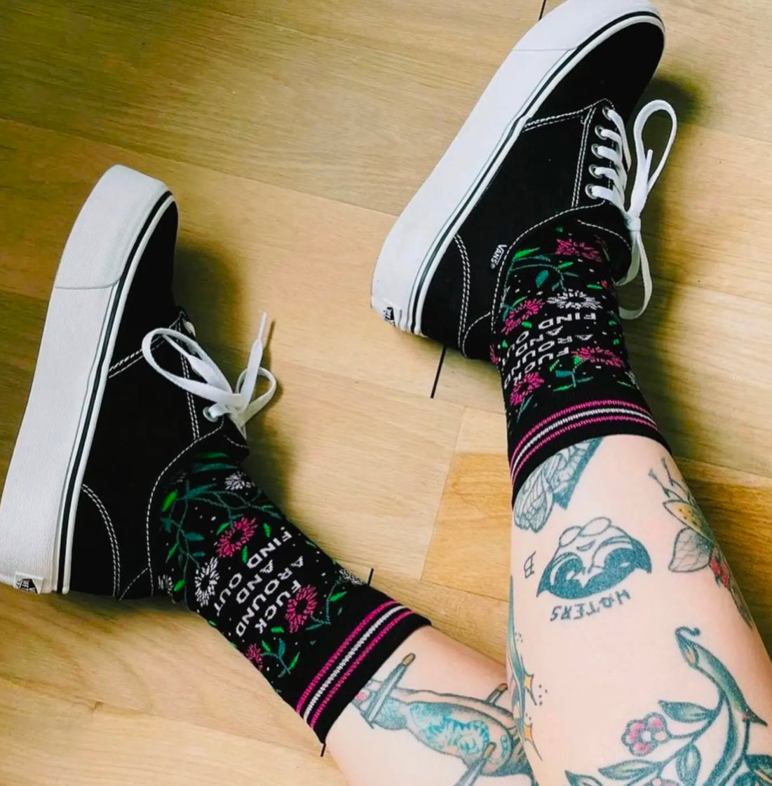 GROOVY THINGS Brand Ladies FUCK AROUND & FIND OUT’ Socks - Novelty Socks And Slippers