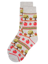 Apples & Apple Trees Ladies Socks PARQUET Brand